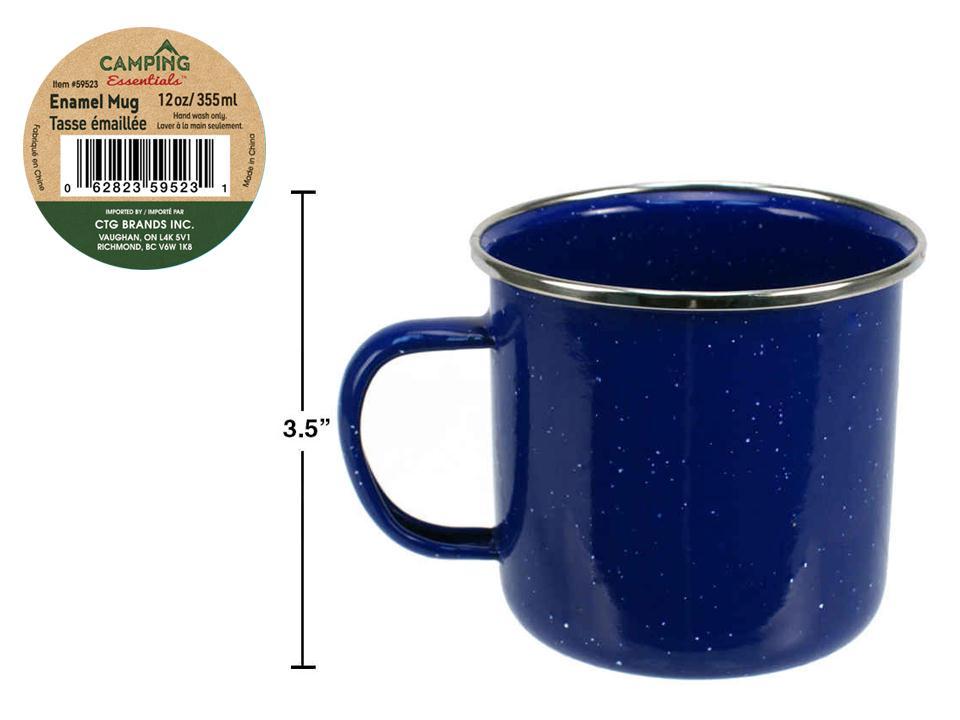 CAMPING ENAMEL MUG 16OZ