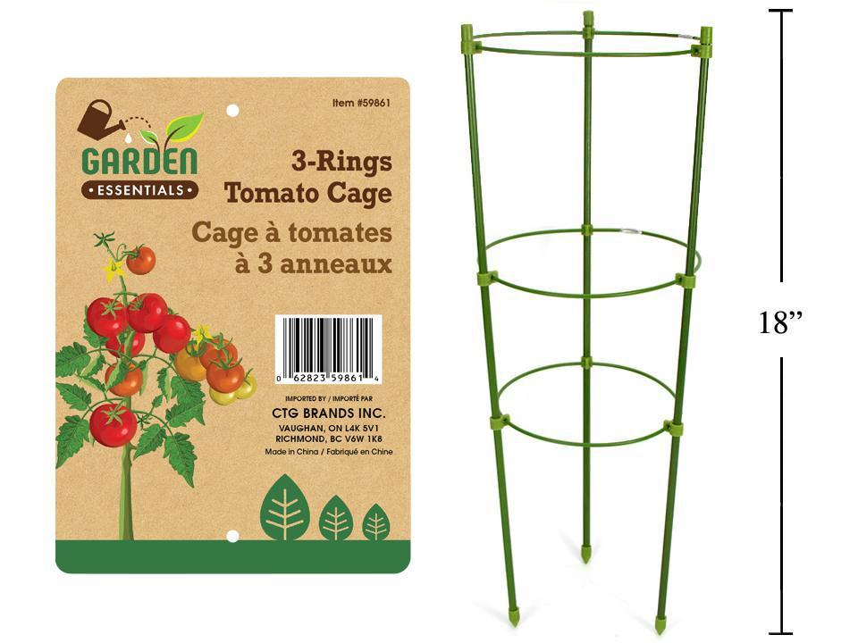 TOMATO CAGE 3 RINGS 18in