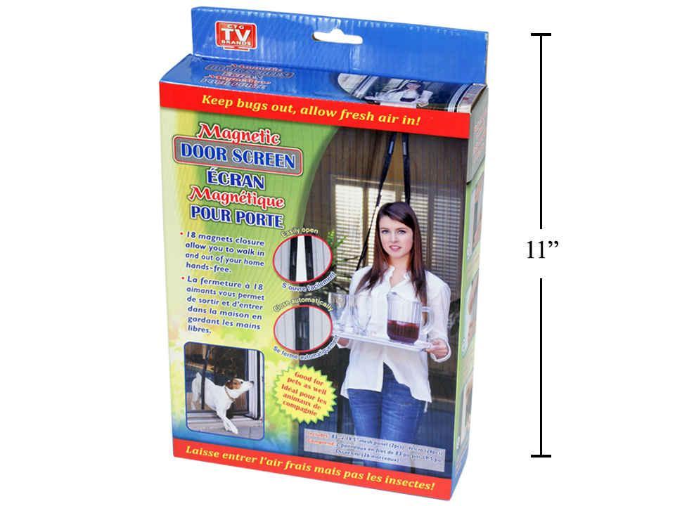 TV MAGNETIC DOOR SCREEN BLK