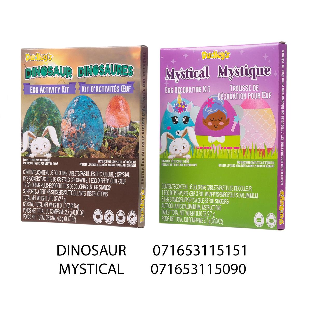 DUDLEYS DINO EGG ACTIVITY KIT