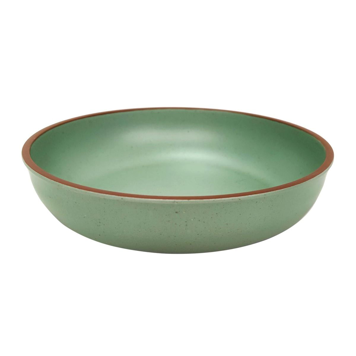 BOWL MATTE GREEN 8.5in