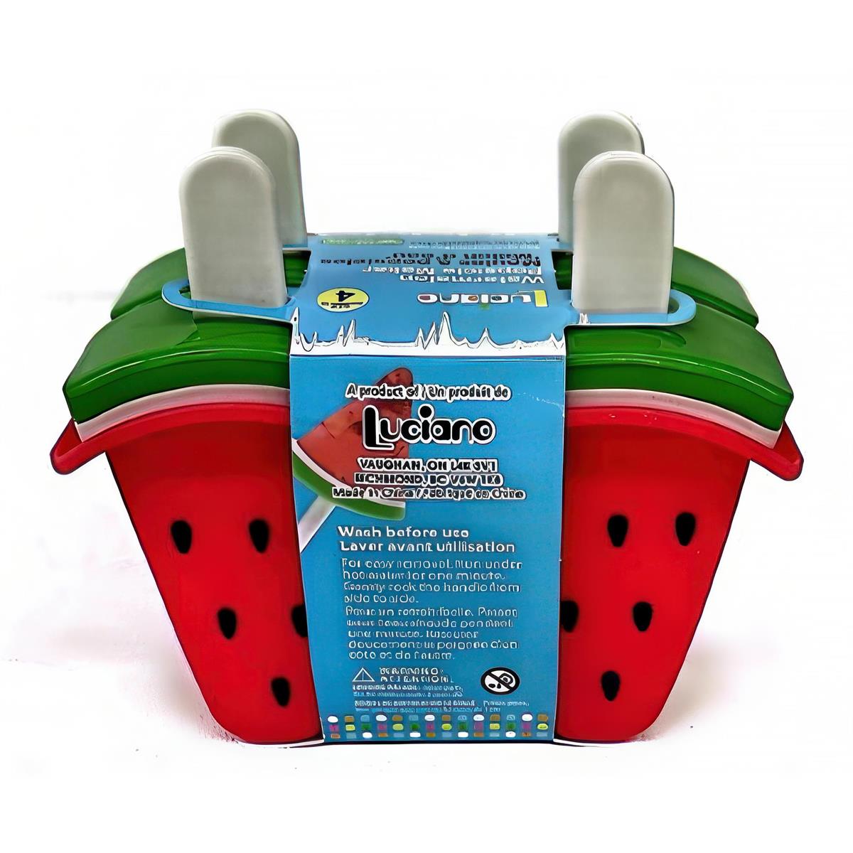 POPSICLE MAKER SET WATERMELON