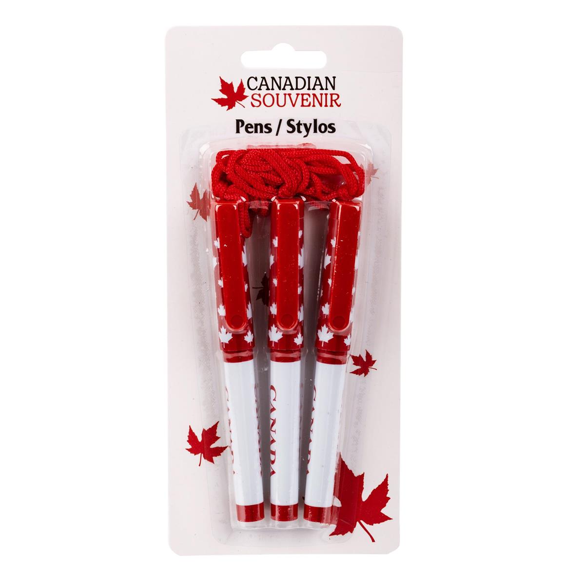 CANADA PEN wCORD 3PK