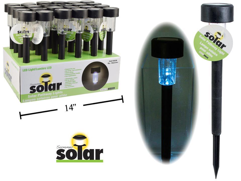 STAKE GARDEN SOLAR 14IN