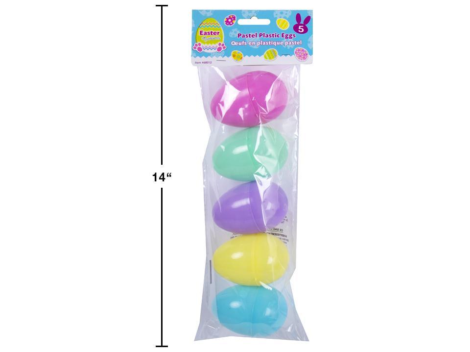 EASTER EGGS PASTEL 5pk