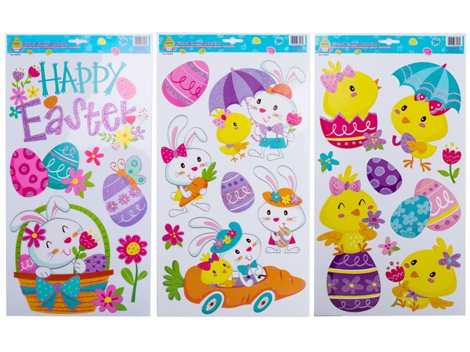 EASTER WINDOW CLINGS