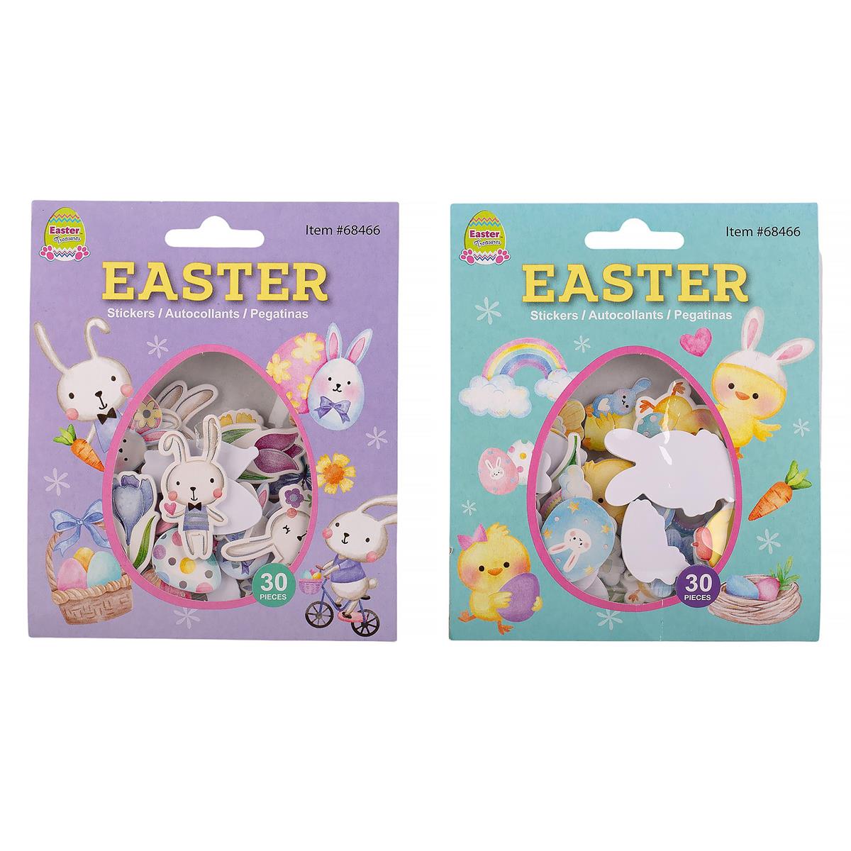 EASTER FOIL STICKERS