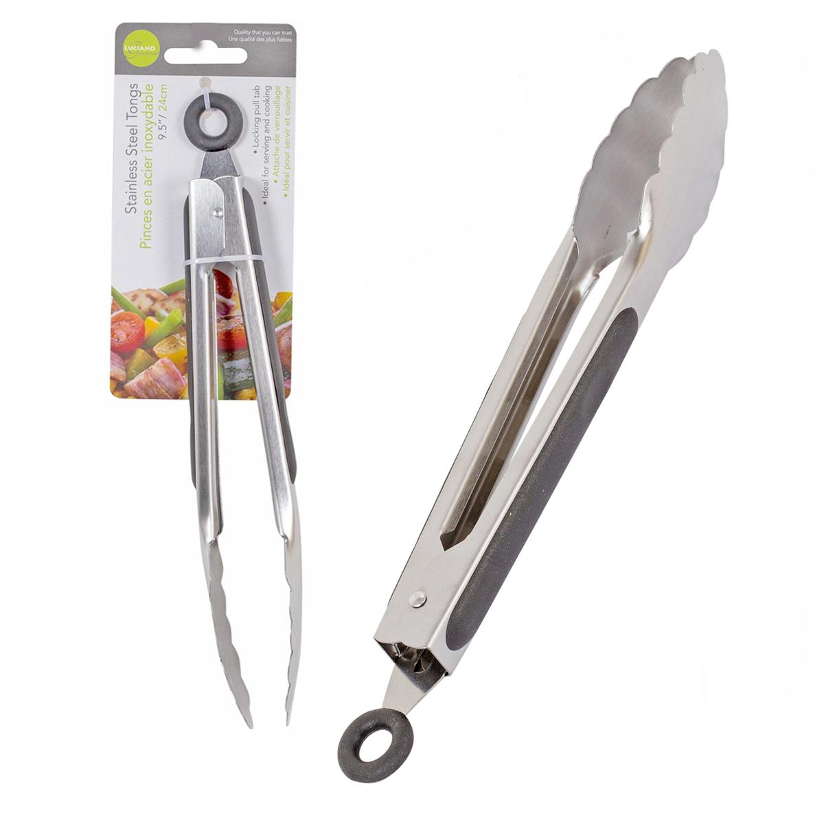 TONGS SS wRUBBER CUSHION