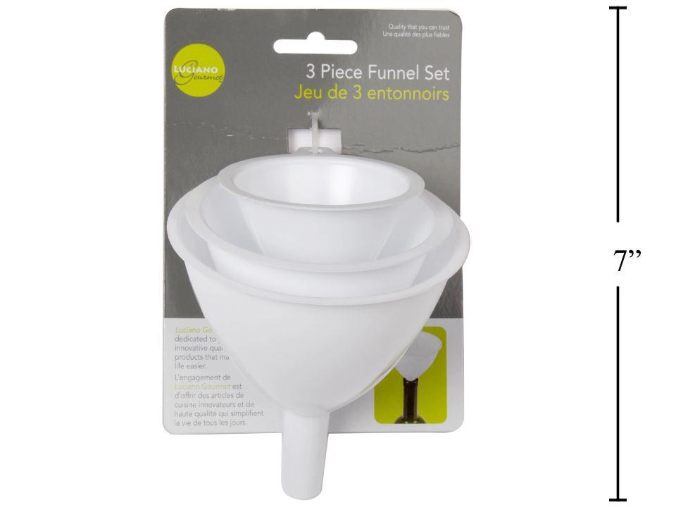 FUNNELS SET PLASTIC
