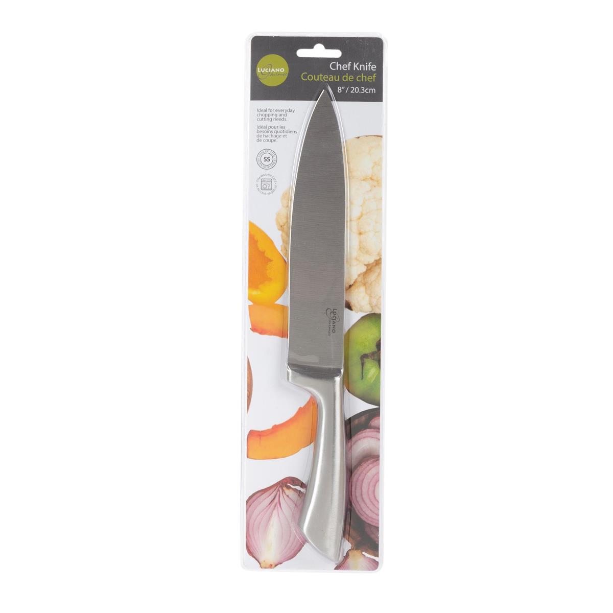 CHEF KNIFE SS 8in