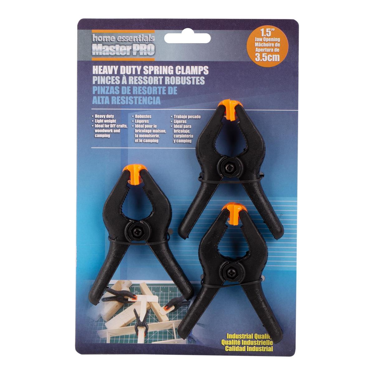 HEAVY DUTY CLAMPS 3PC