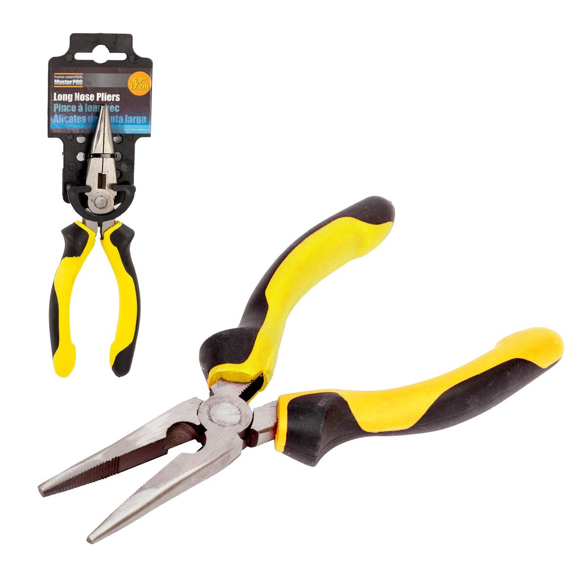 PLIERS LONG NOSE 6.7in