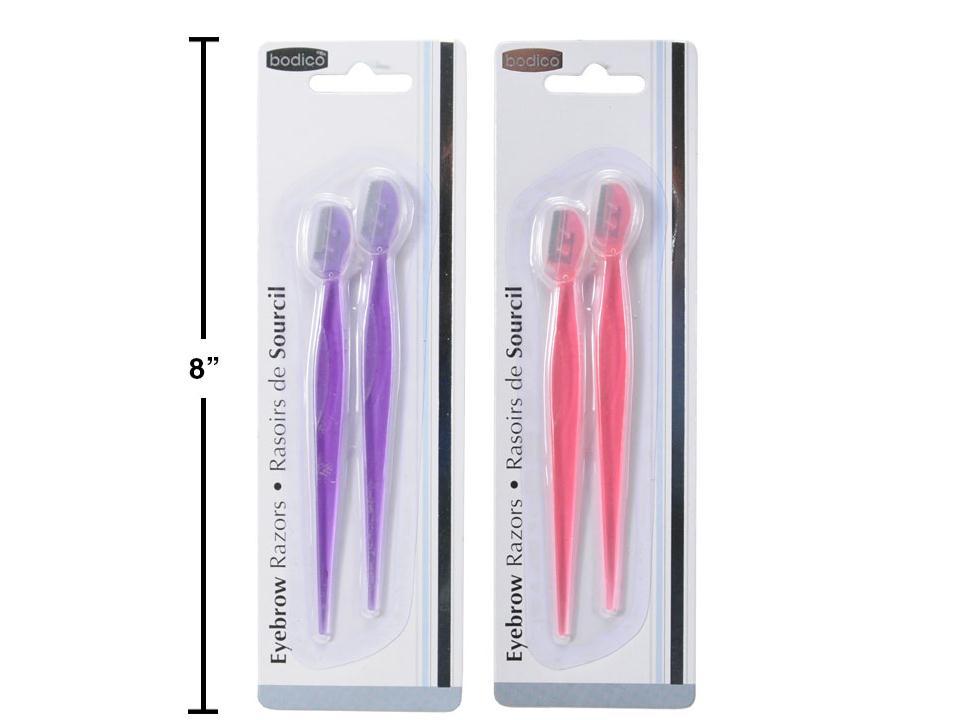 EYEBROW RAZORS 2PC