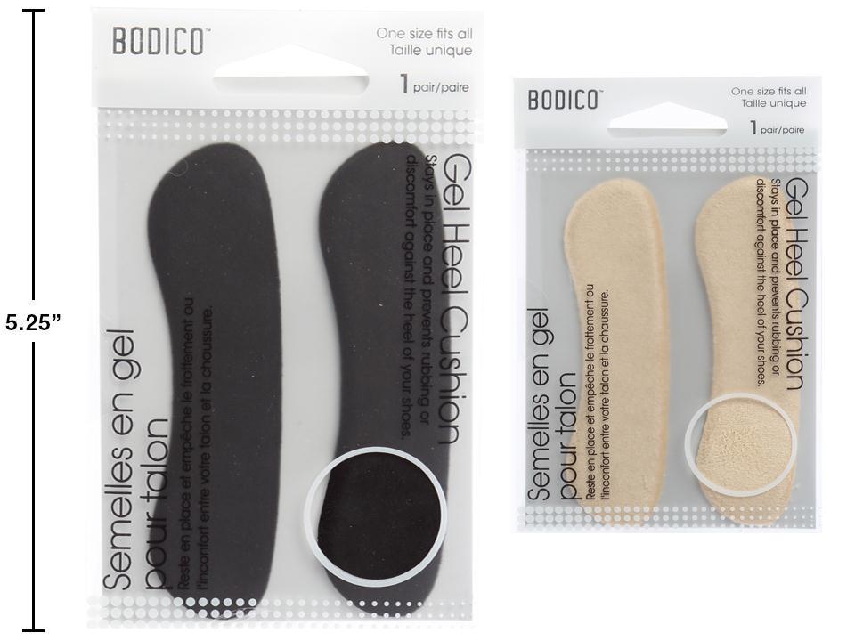 GEL HEEL CUSHION BLACK