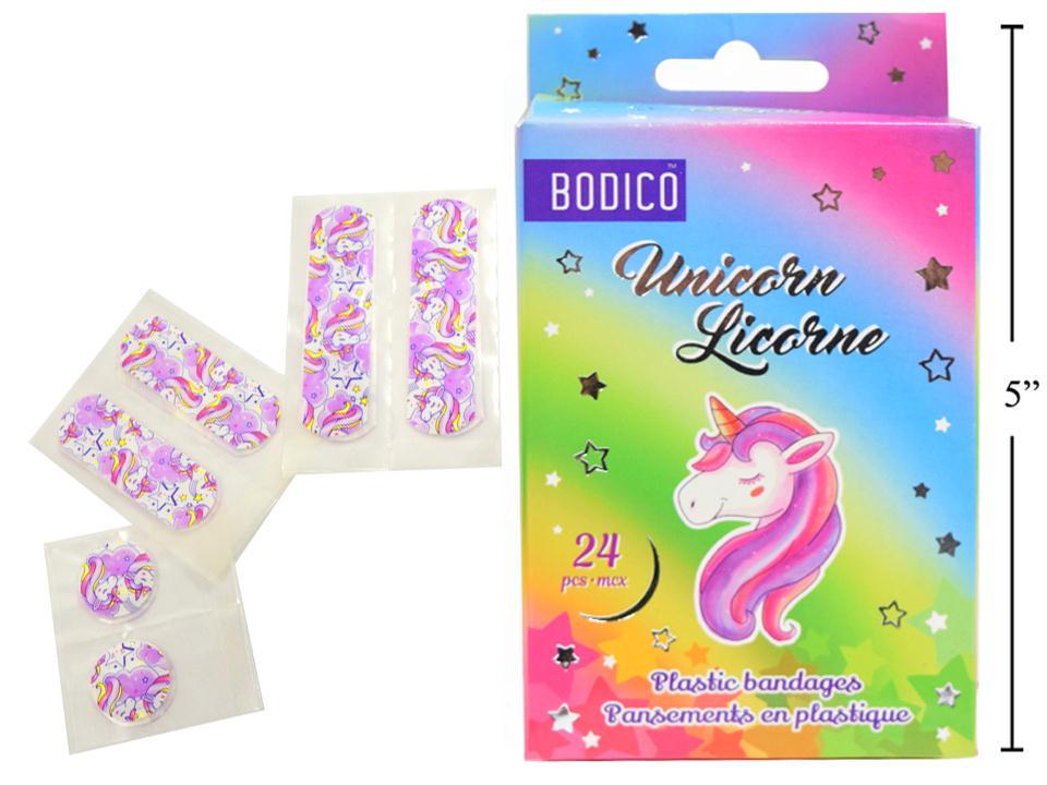 UNICORN BANDAGES 24PK