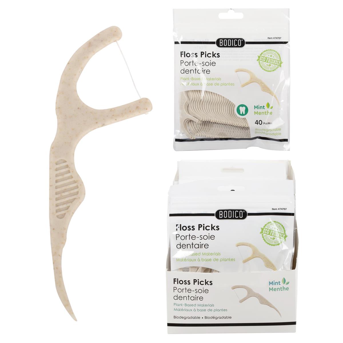 FLOSS PICKS MINT 40PK