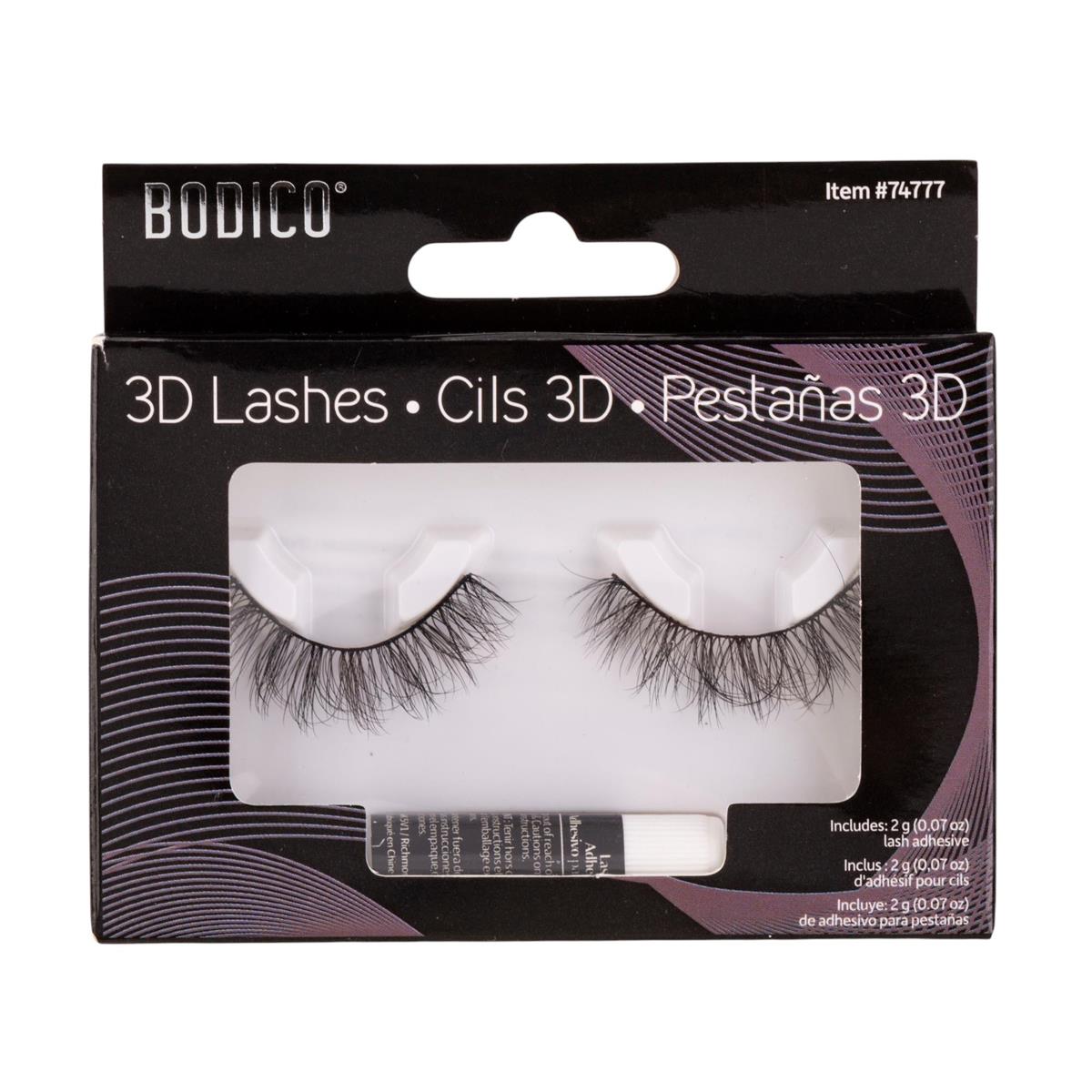 DOLL EYELASHES wGLUE