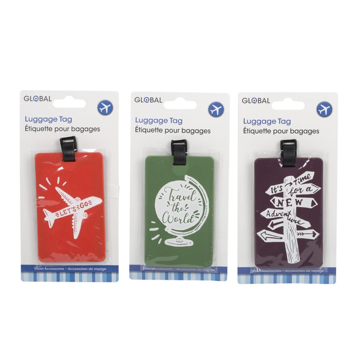 LUGGAGE TAG wSAYING