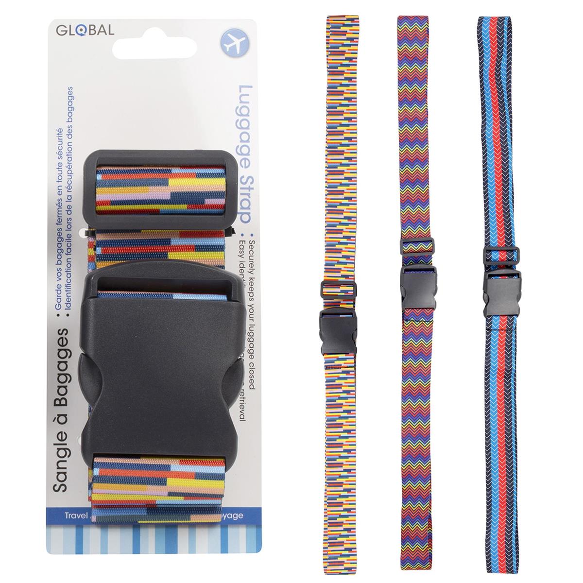 LUGGAGE STRAP PATTERNED