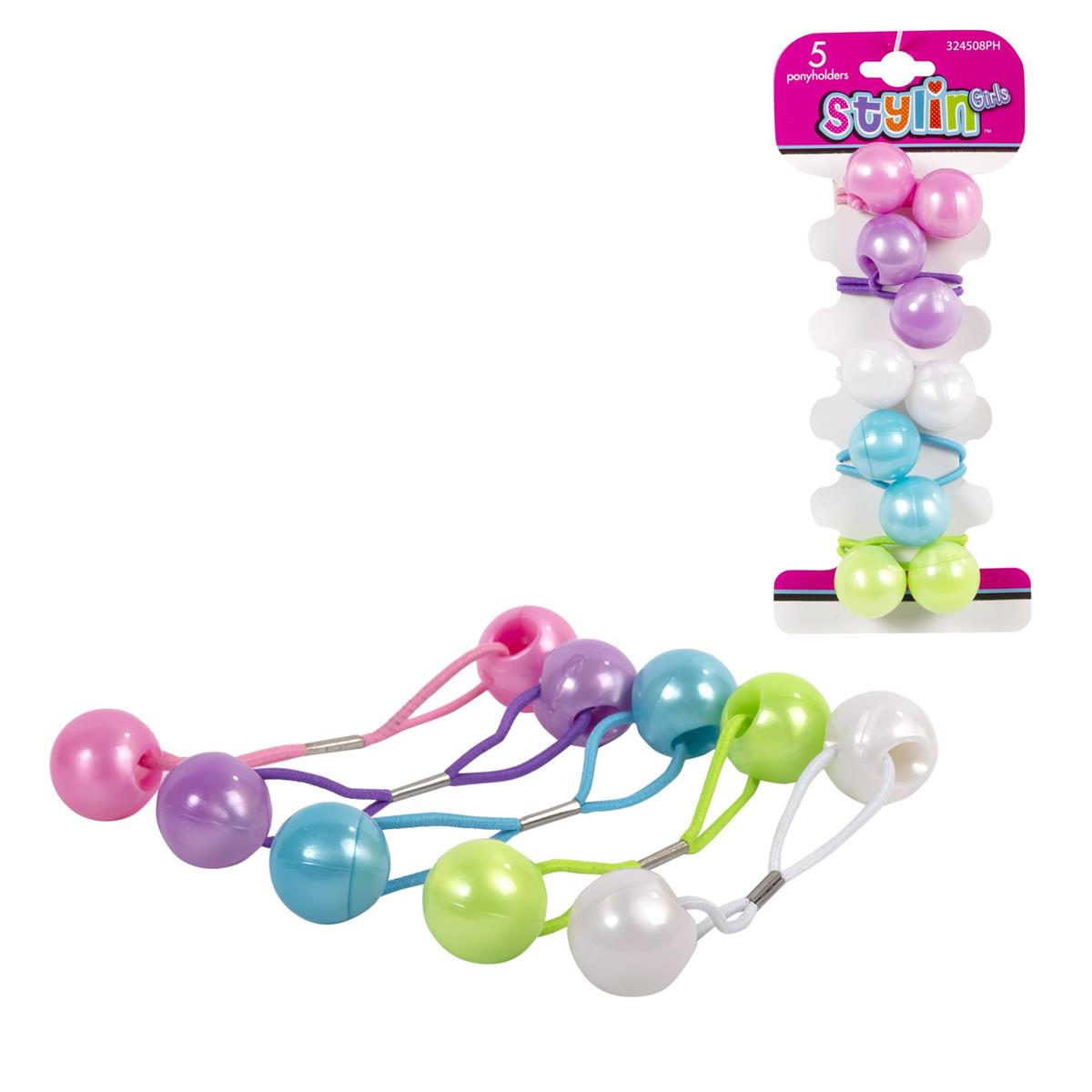 PONYHOLDERS OPAQUE TWIN BEAD