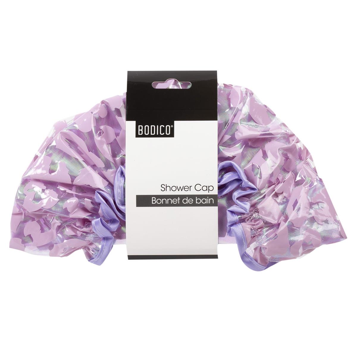 SHOWER CAP LILAC MIX
