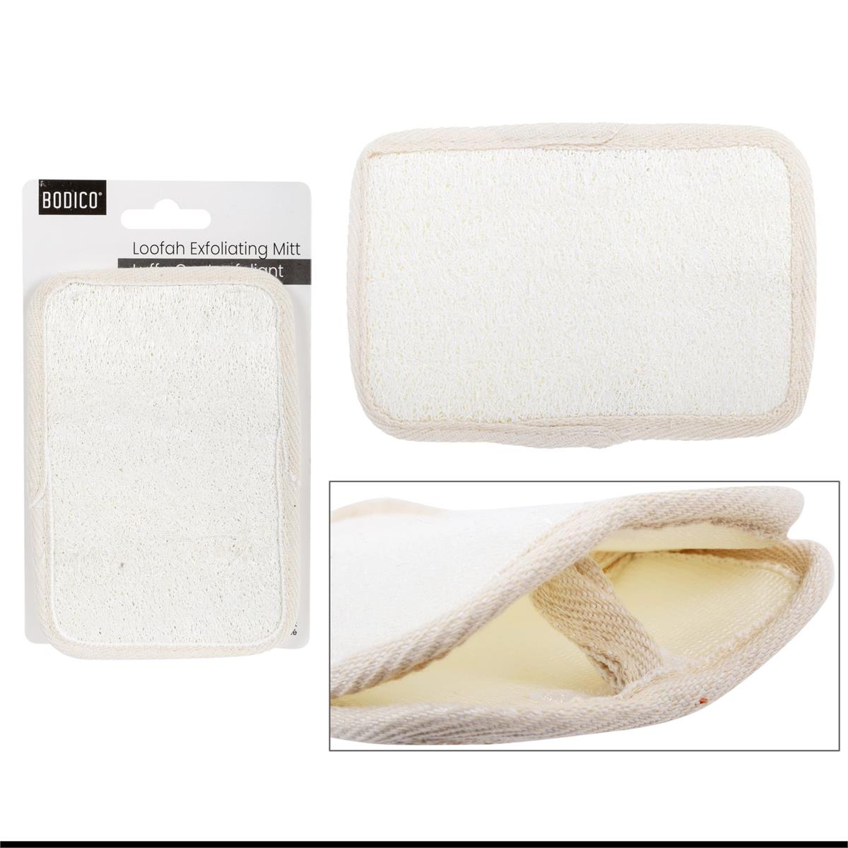 LOOFAH EXFOLIATING MITT