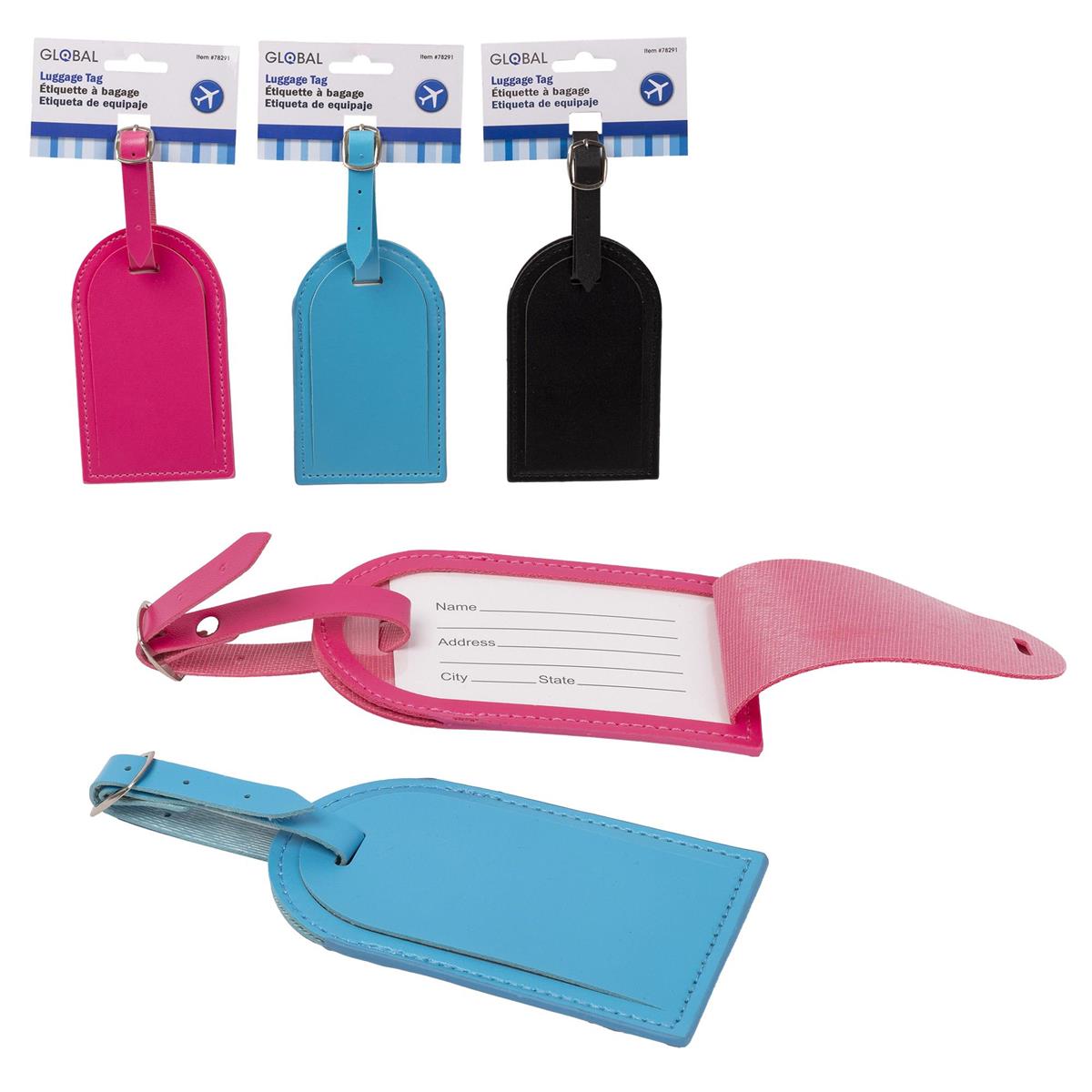LUGGAGE TAG wINFO COVER