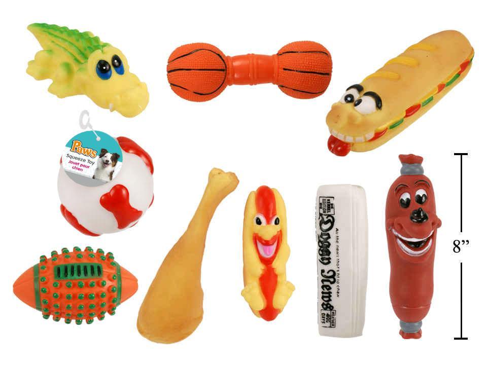 DOG SQUEEZE TOY