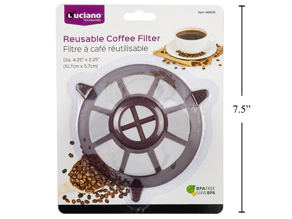 REUSABLE CONE COFFEE FILTER