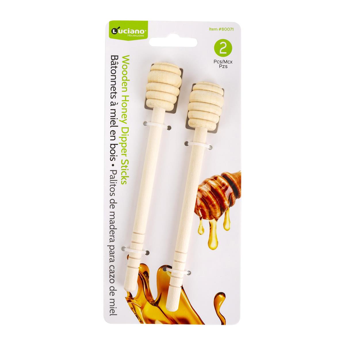 HONEY DIPPER STICK 2pk