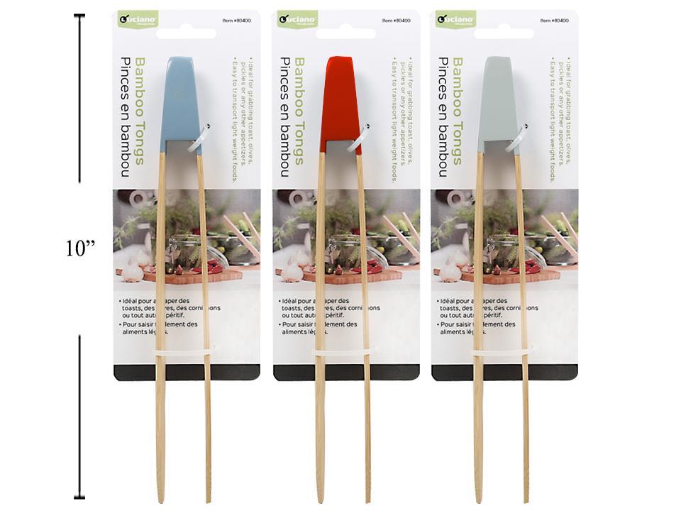 LUCIANO BAMBOO TONGS