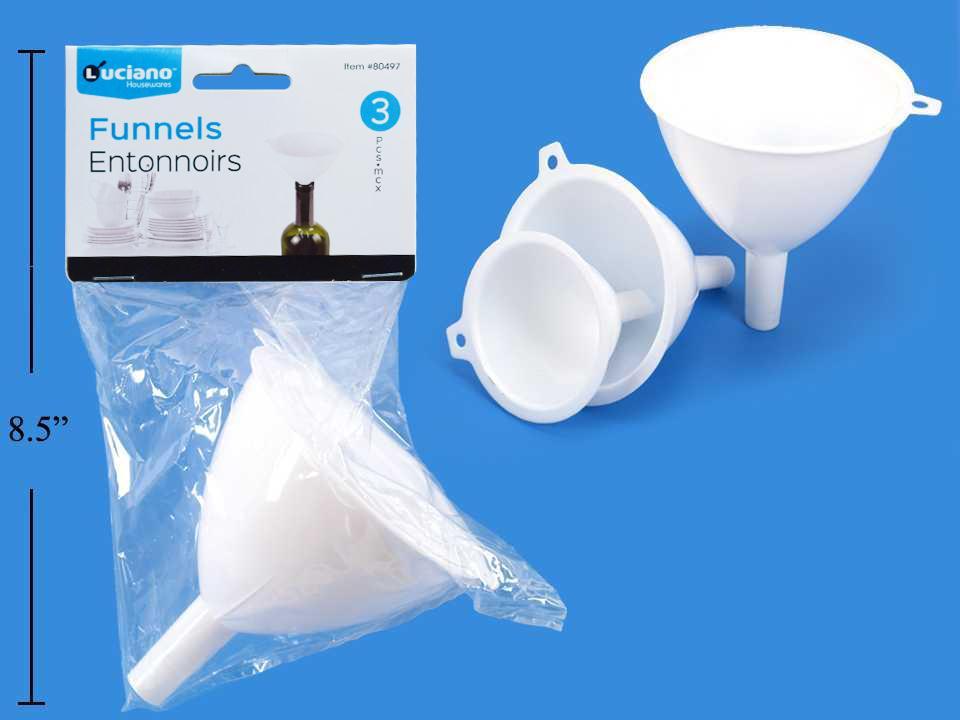PLASTIC FUNNEL SET