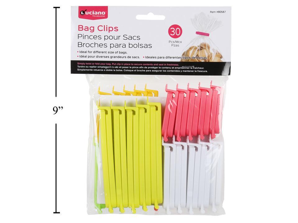 BAG CLIPS 30PK