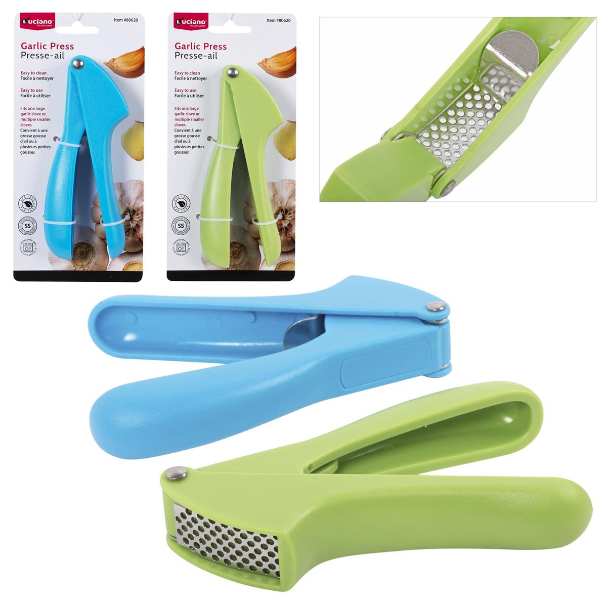 GARLIC PRESS COLORED