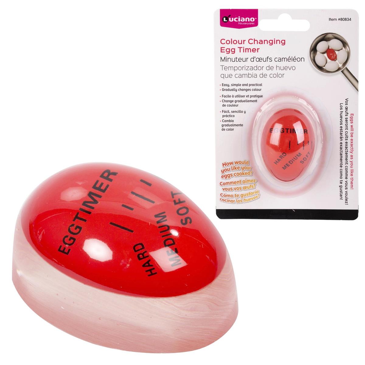 COLOUR CHANGING EGG TIMER