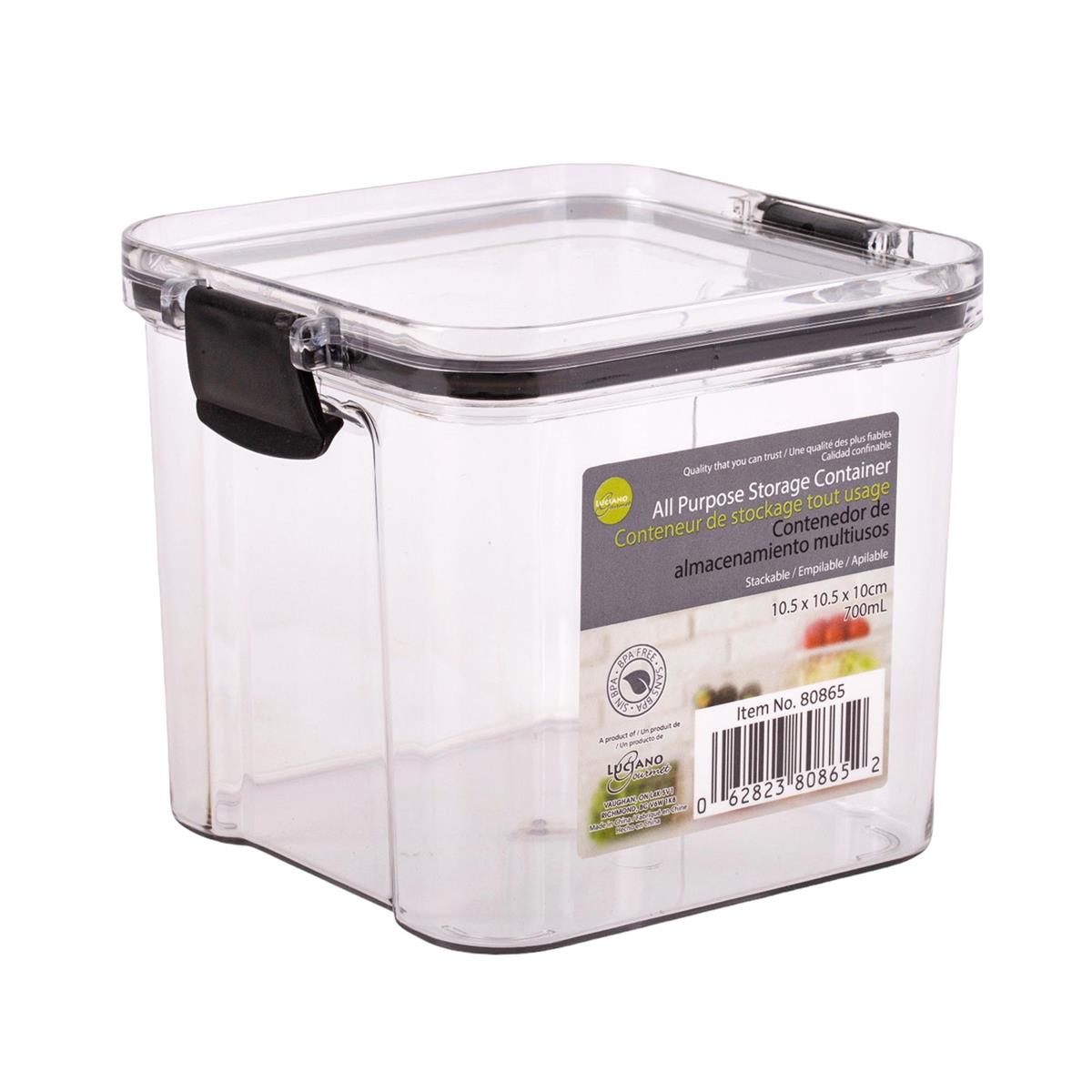 CONTAINER wLOCK LID 10.5x10cm