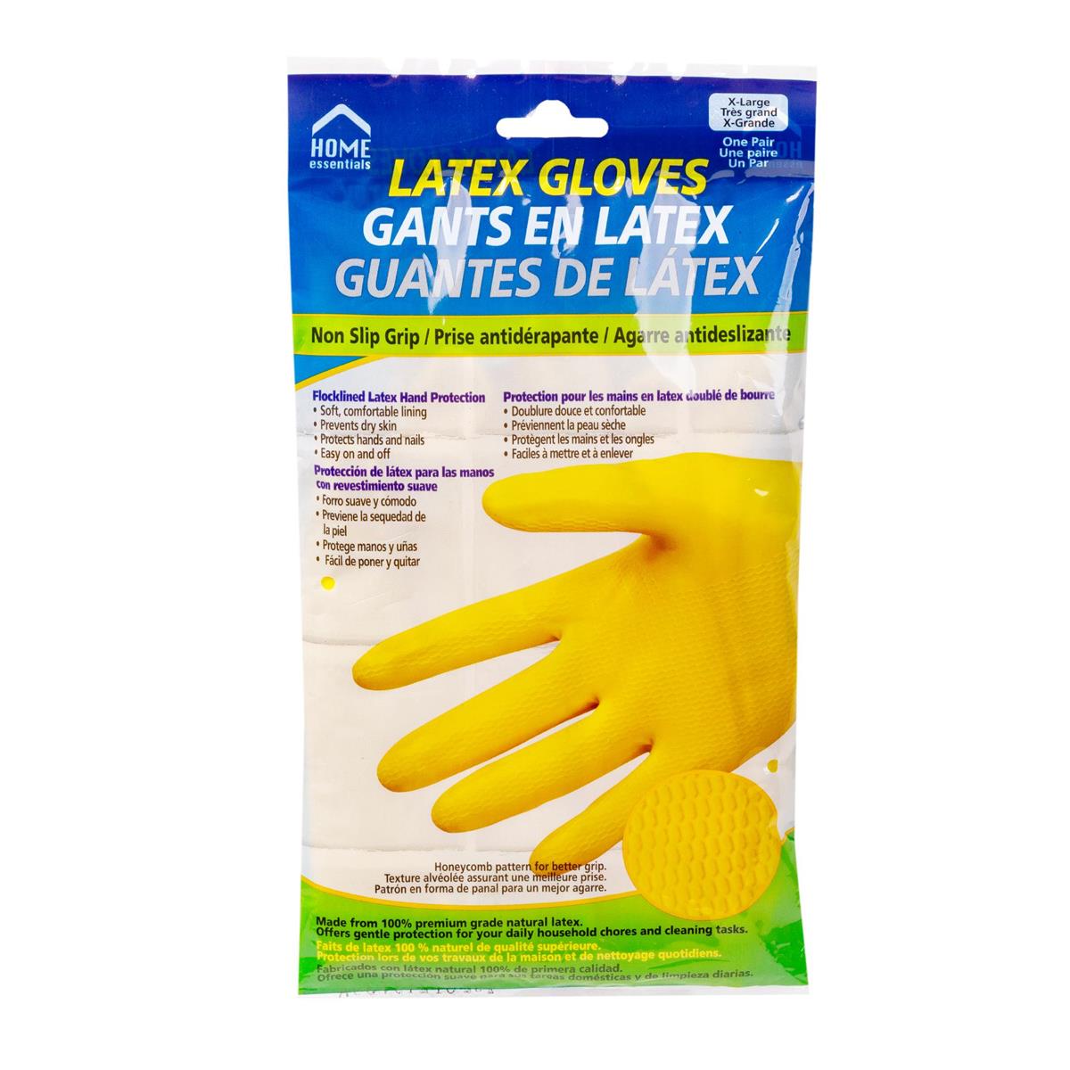 RUBBER GLOVES X LARGE