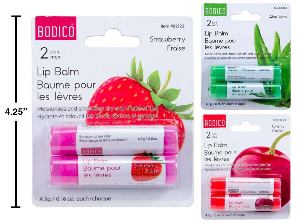 LIP BALM STICK 2pk