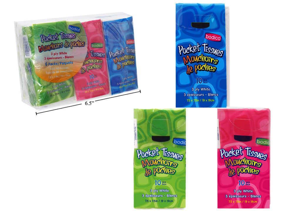 POCKET TISSUE 3 PLY