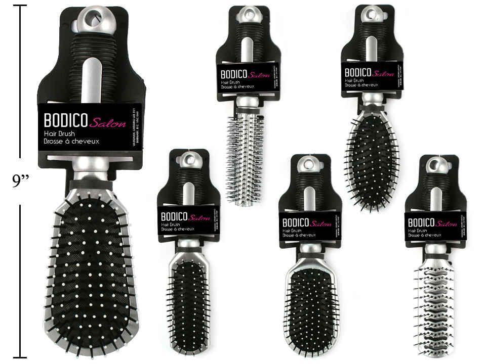 HAIR BRUSH PLASTIC 9IN