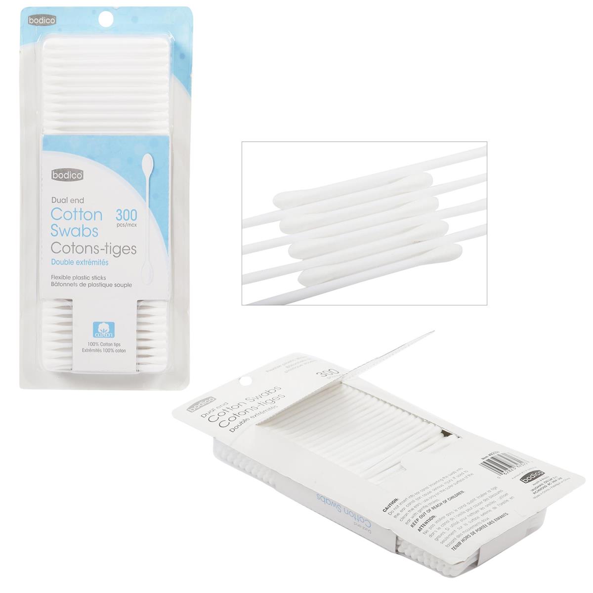COTTON SWABS 300pk