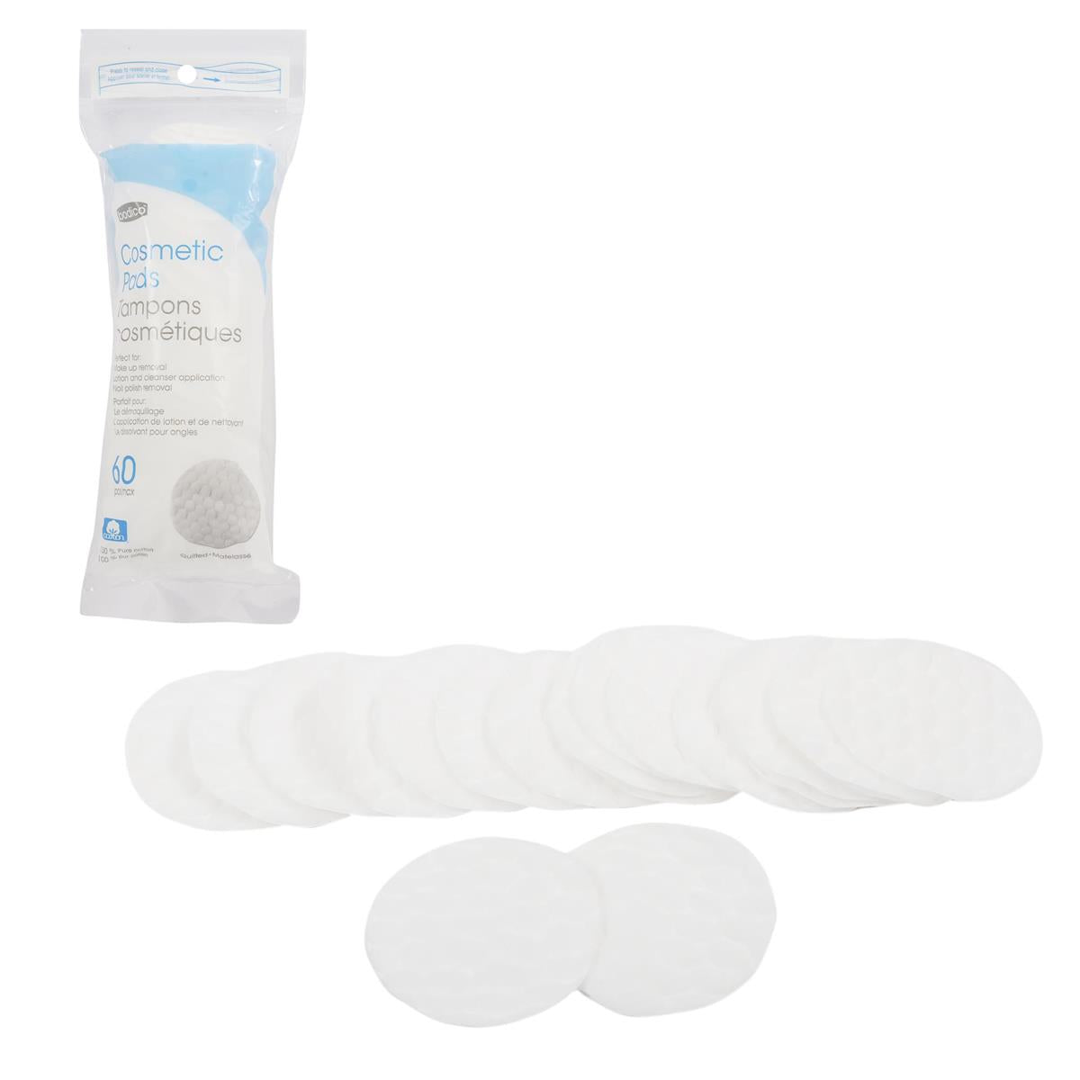 BODICO COSMETIC PADS 60PC