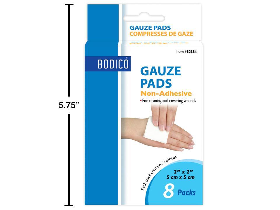 GAUZE PADS 2x2in