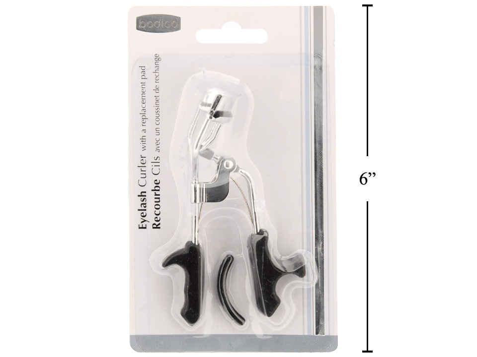 EYELASH CURLER wSPARE PAD