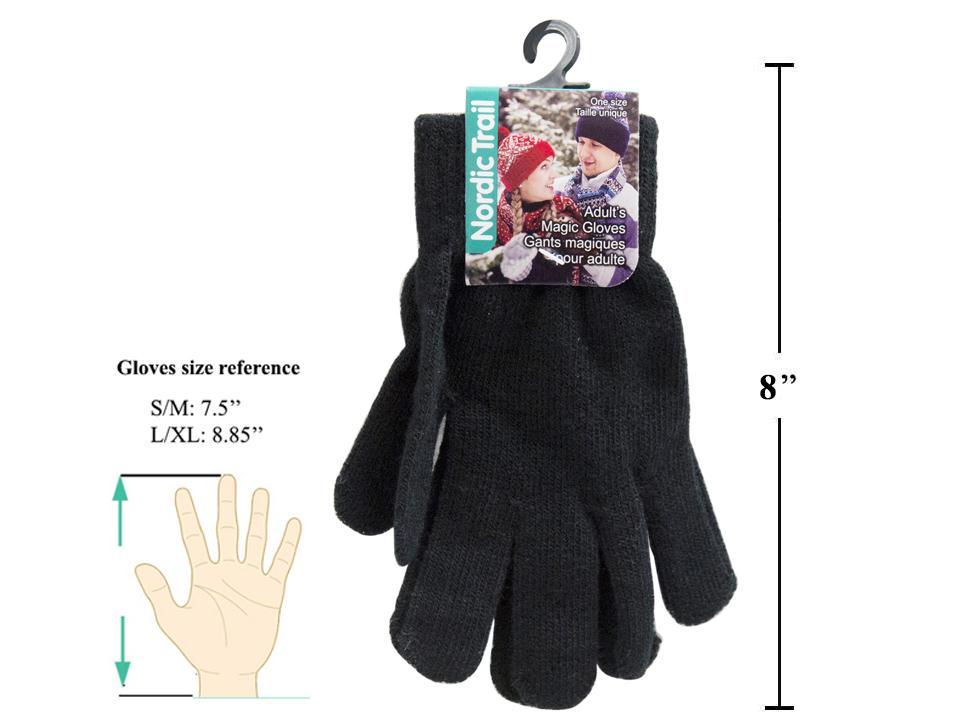 KNITTED MAGIC GLOVE BLACK