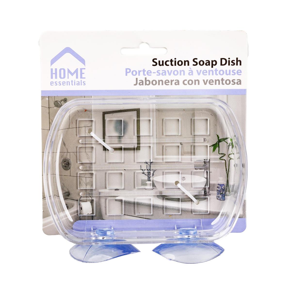 SUCTION CUP SOAP DISH