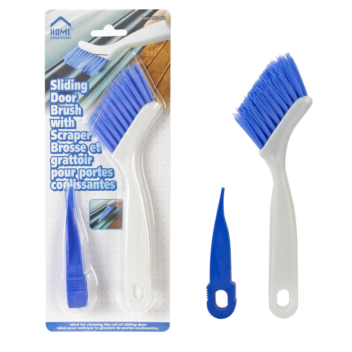SLIDING DOOR BRUSH wSCRAPER