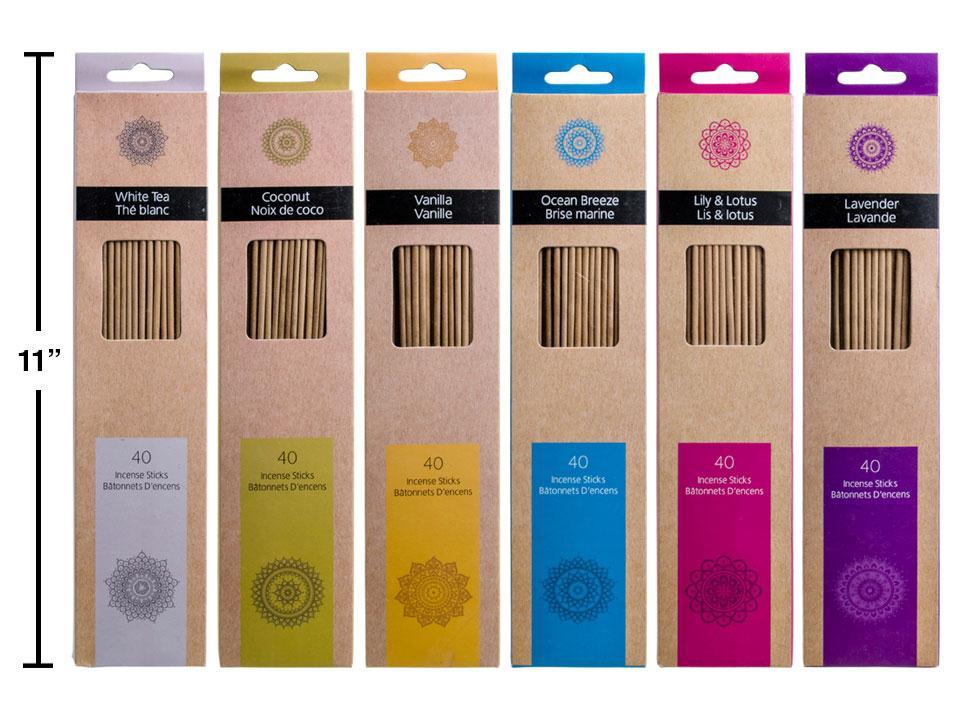 INCENSE STICKS 40PK