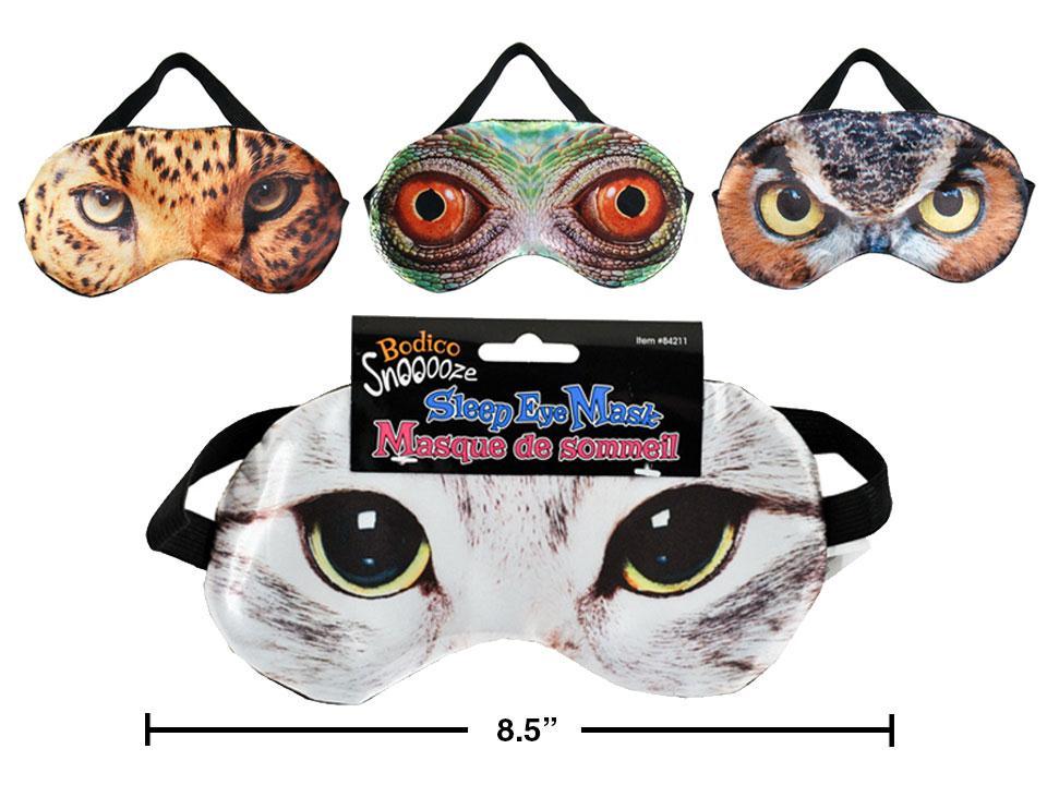 EYE MASK wANIMAL EYES