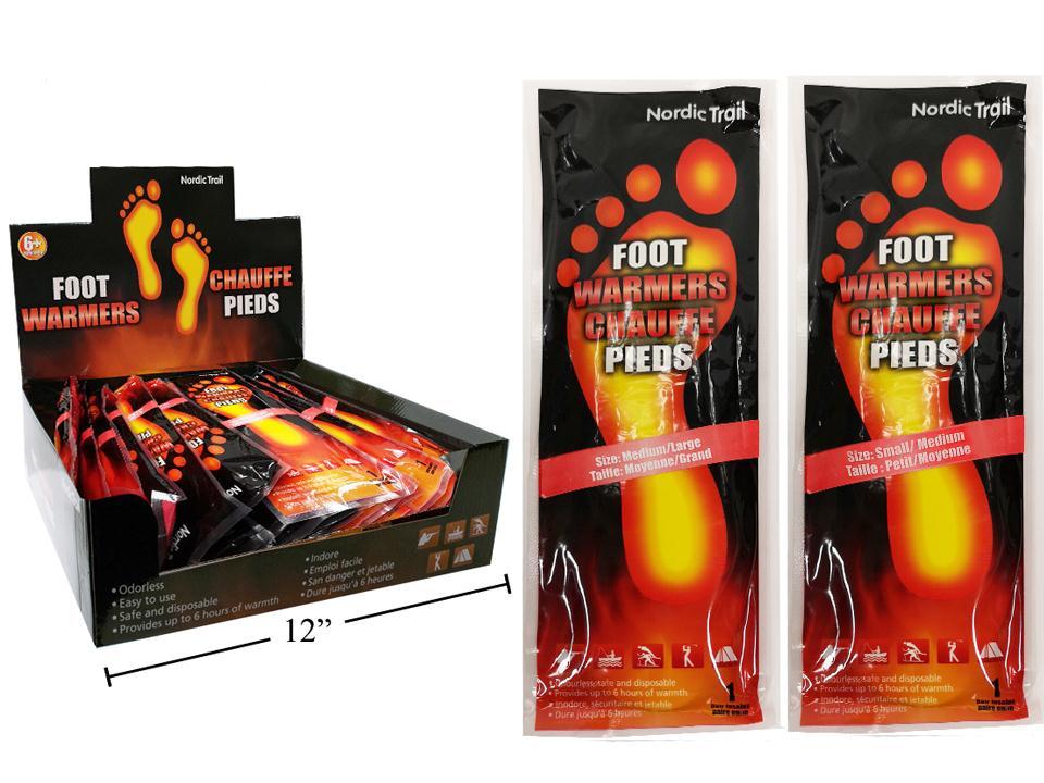 INSOLE FOOT WARMERS 2PK